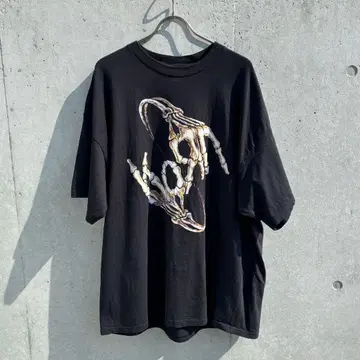 00s KORN 빈티지 핸드 사인 티셔츠