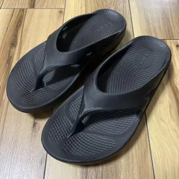[새상품급] OOFES 우포스 샌들 블랙 25cm
