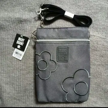 sale 새상품 MARY QUANT 마리 콴트 스마트폰 숄더백 그레이