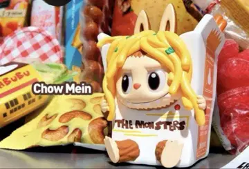 THE MONSTERS 러브부 피규어 볶음면