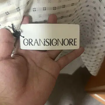 GRANISIGNORE L 사이즈 체크 무늬 셔츠