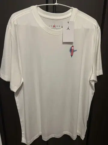 Jordan 화이트 타이다이 티셔츠