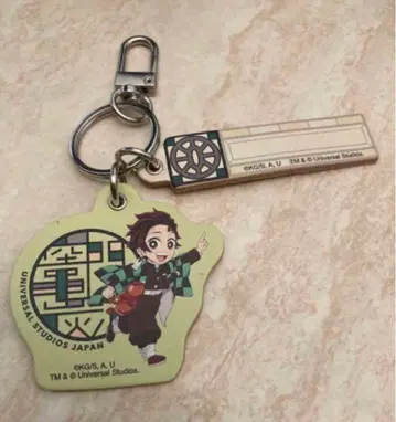 usj 귀멸의 칼날 탄지로 가죽 키체인 USJ 유니버셜 한정품