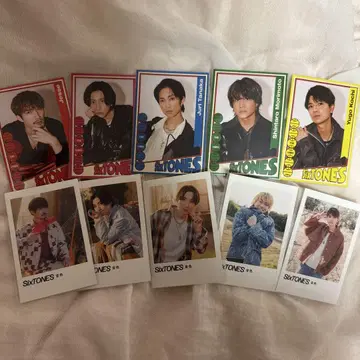 SixTONES 트레이딩 카드 세트 묶음 판매