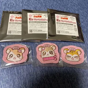 햄타로 복권 E상 와펜 배지 머플러짱 햄타로 토라햄군