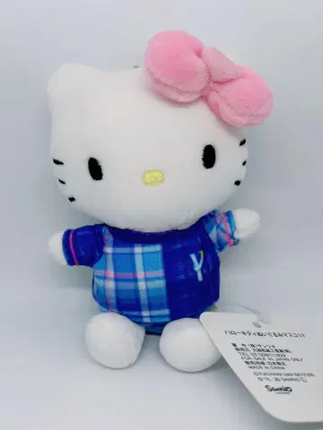 헬로키티 요코하마 DeNA 베이스타즈 봉제 인형 마스코트 초레어 새상품급