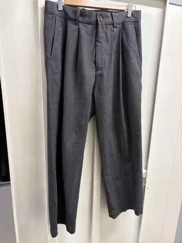 stein Wide Straight Trouser M 슬랙스