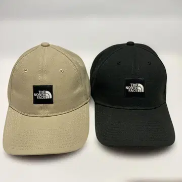 [ 새상품급 ] THE NORTH FACE 스퀘어 로고 캡 2세트