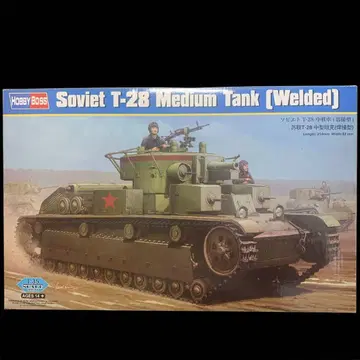 취미 보스 1/35 프라모델 소련군 T-28 중전차 용접형