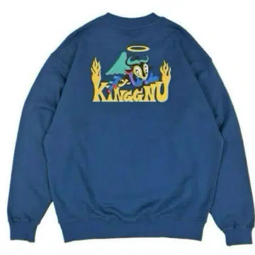 King Gnu FLYING GNU SWEAT BLUE L 사이즈
