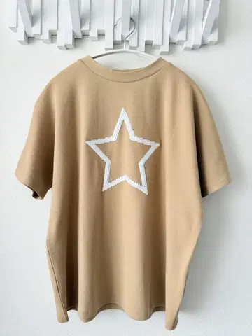 AF Comfy 스팽글 스타 모티프 티셔츠
