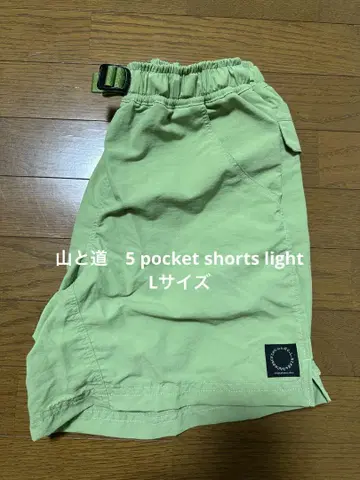 야마토미치 5 pocket shorts light L 사이즈