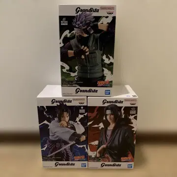 NARUTO Grandista 피규어 3종 세트