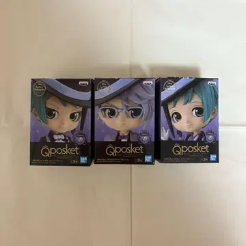 Qposket petit 트위스트 아줄 제이드 플로이드