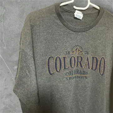 [ US 수입 ] 미국 빈티지 의류 빈티지 COLORADO 프린트 T셔츠