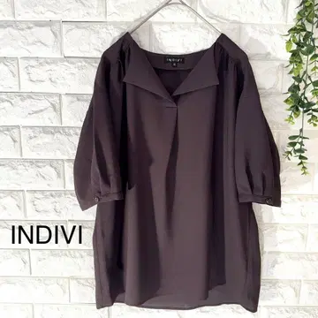 INDIVI 블라우스 컨디션 최상 인디비 드레이프감 블라우스