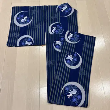 도쿄 마스이와야 토끼 패턴 유카타