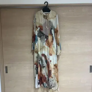 아메리 빈티지 잉크 아트 드레스