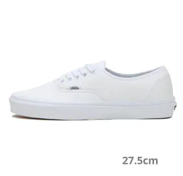 vans 가죽 화이트 27.5cm