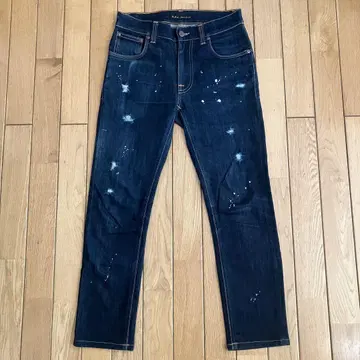 Nudie Jean 누디 진 데미지 스트레치 데님 진