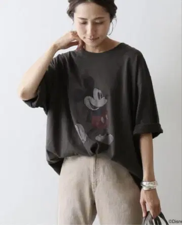 FRAMeWORK 프레임워크 MICKEY 미키 BIG 티셔츠