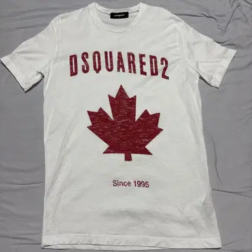 DSQUARED2 메이플 리프 티셔츠 L 사이즈