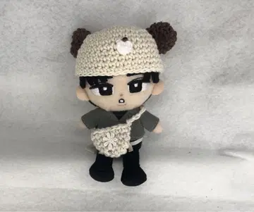 스노우 칠 의류 모자 곰돌이 귀 모자와 미니백 세트(갈색)