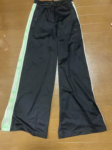 아디다스 adidas 트랙 와이드 팬츠 저리 라인 팬츠