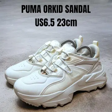 새상품급 2024년 모델 PUMA 푸마 오키드 샌들 23cm 통굽