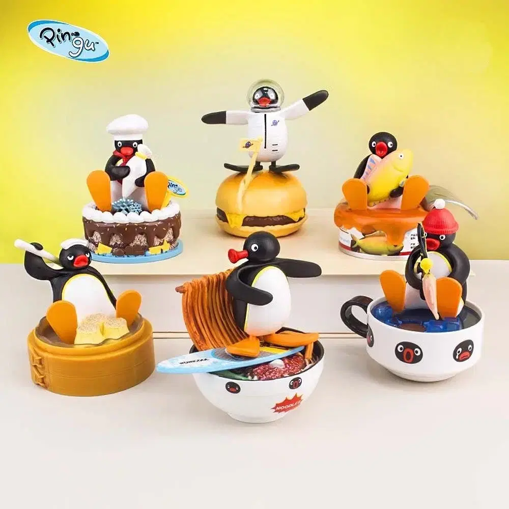Pingu Genuine Random Food Figure Full Box on Bunjang Global