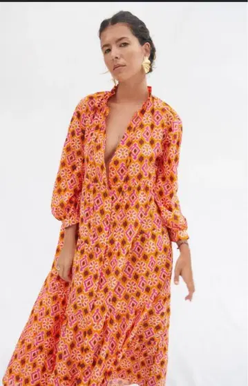 새상품급 미사용품 ZARA 롱 원피스