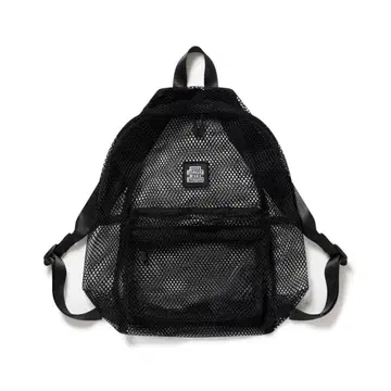 블랙 아이패치 OG LABEL MESH BACKPACK