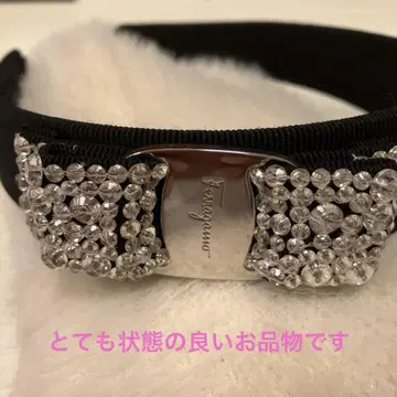 살바토레 페라가모 머리띠 비쥬 포함 새상품급