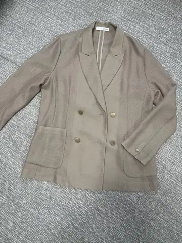 콜라주 베이지 메쉬 자켓 사이즈 F