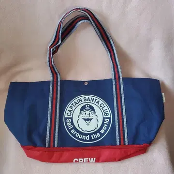 CAPTAIN SANTA CLUB 토트백 네이비/레드 무크 도서