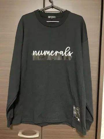 numerals 블랙 트레이닝복 L
