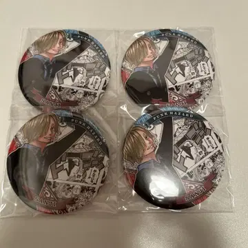 원피스 상디 캔뱃지 컬렉션 HEROES 4개