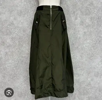 코끼리 고양이 MA-1 스커트 카키