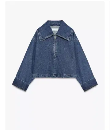 ZARA 자라 데님 집업 자켓 xs