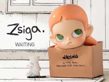 POPMART Zsiga Waiting 팝마트 빅 피규어
