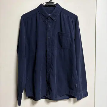 patagonia 네이비 긴팔 셔츠 S 코듀로이
