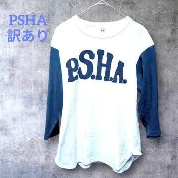 래글런 슬리브 7부 기장 프린트 티셔츠 [P.S.H.A] 썸네일