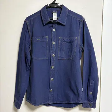 patagonia 남성용 S 네이비 워크 셔츠