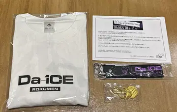 Da-iCE ROKUMEN 10주년 기념 티셔츠