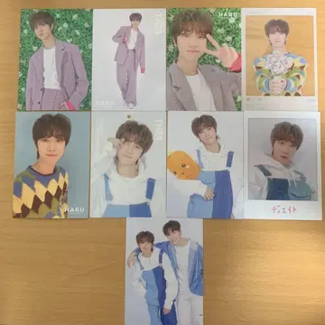 세븐틴 하루 민하오 트레이딩 카드