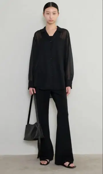 ENOF 이나프 flare jersey pants 블랙 01