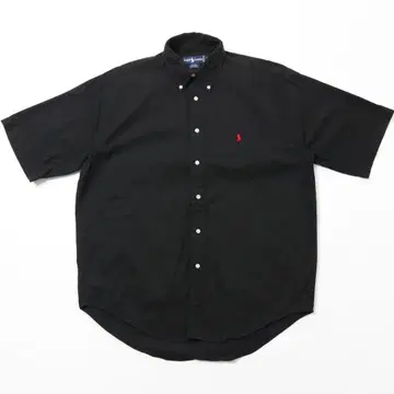 Ralph Lauren BLAIRE 버튼 다운 셔츠 블랙