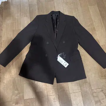 유니클로 다크 브라운 자켓