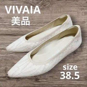 새상품급 VIVAIA 비바이아 스틸레토 헴프 플랫슈즈