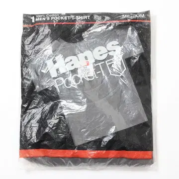 HANES 포켓 티셔츠 빈티지 데드스탁